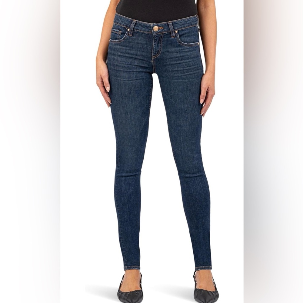 Kut from the Kloth Blue Skinny Jeans Classic Style